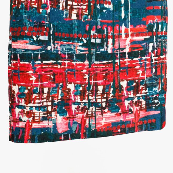 Weekend MaxMara Multicoloured 3/4 Sleeve Shift Dress - Picture 7 of 12